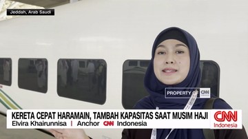 VIDEO: Kereta Cepat Haramain Tambah Kapasitas Saat Musim Haji