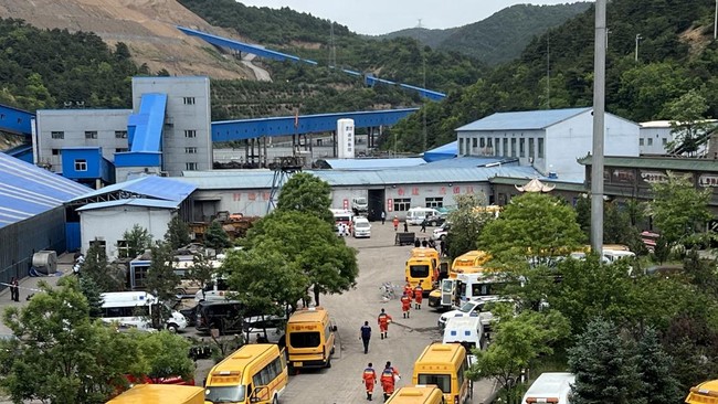 Ledakan Gas di Tambang Bara China