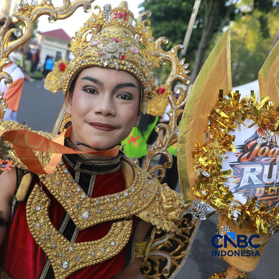 Penampakan Meriah Kostum Unik dan Kece Gelaran Jogja Run D-City 2026