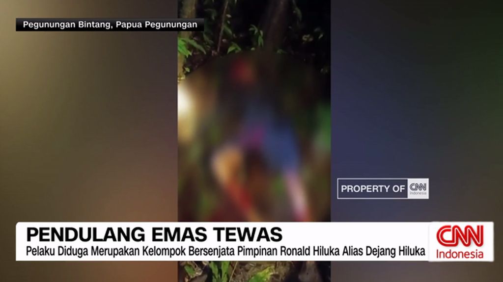 VIDEO: 10 Pendulang Emas Dilaporkan Tewas di Papua Pegunungan