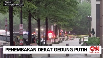 VIDEO: Pengamanan Gedung Putih Diperketat Usai Insiden Penembakan