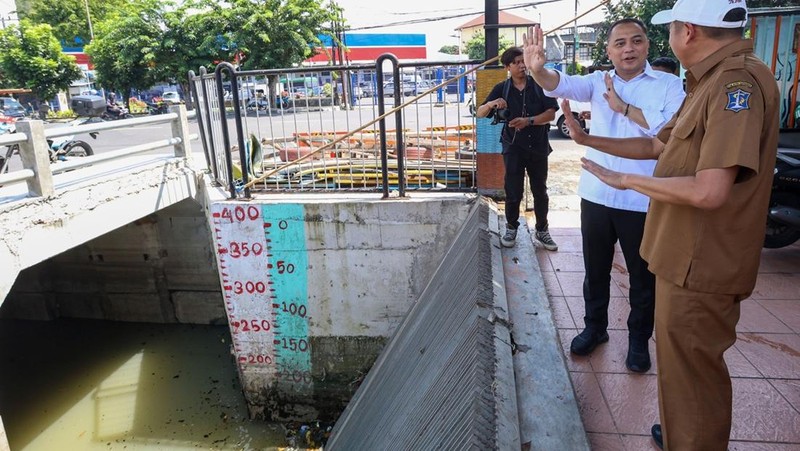Tiga Rumah Pompa Baru Perkuat Upaya Surabaya Jadi Kota Bebas Banjir