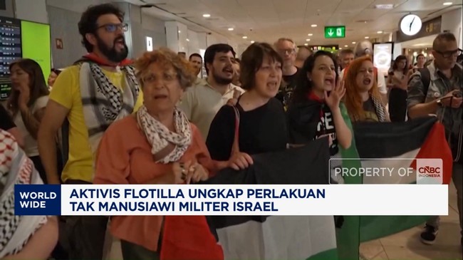 Video: Aktivis Flotilla Ungkap Perlakuan Keji dan Tak Manusiawi Israel