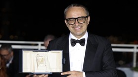 Russian director and screenwriter Andrey Zvyagintsev. (Photo by Thibaud MORITZ / AFP)
