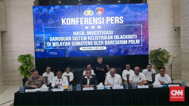 Bareskrim Bantah Blackout Sumatera karena Sabotase