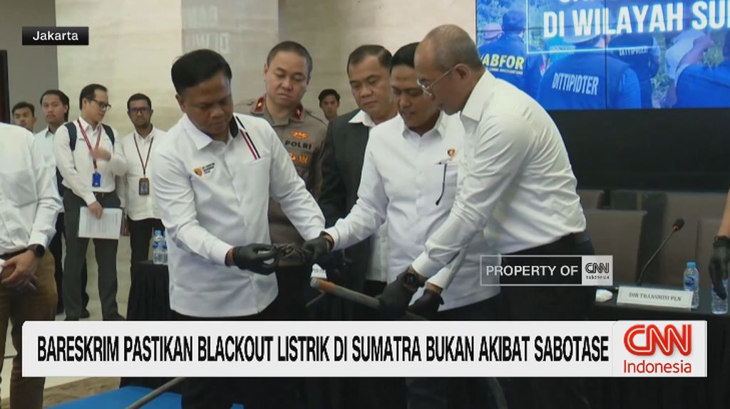 VIDEO: Bareskrim Pastikan Blackout Listrik Bukan Akibat Sabotase