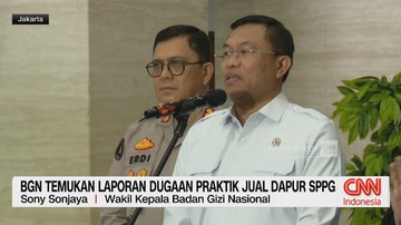 VIDEO: BGN Temukan Laporan Dugaan Praktik Jual Dapur SPPG