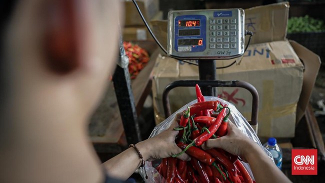 Harga Cabai Naik Jelang Iduladha