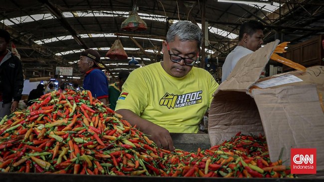 Harga Cabai Naik Jelang Iduladha