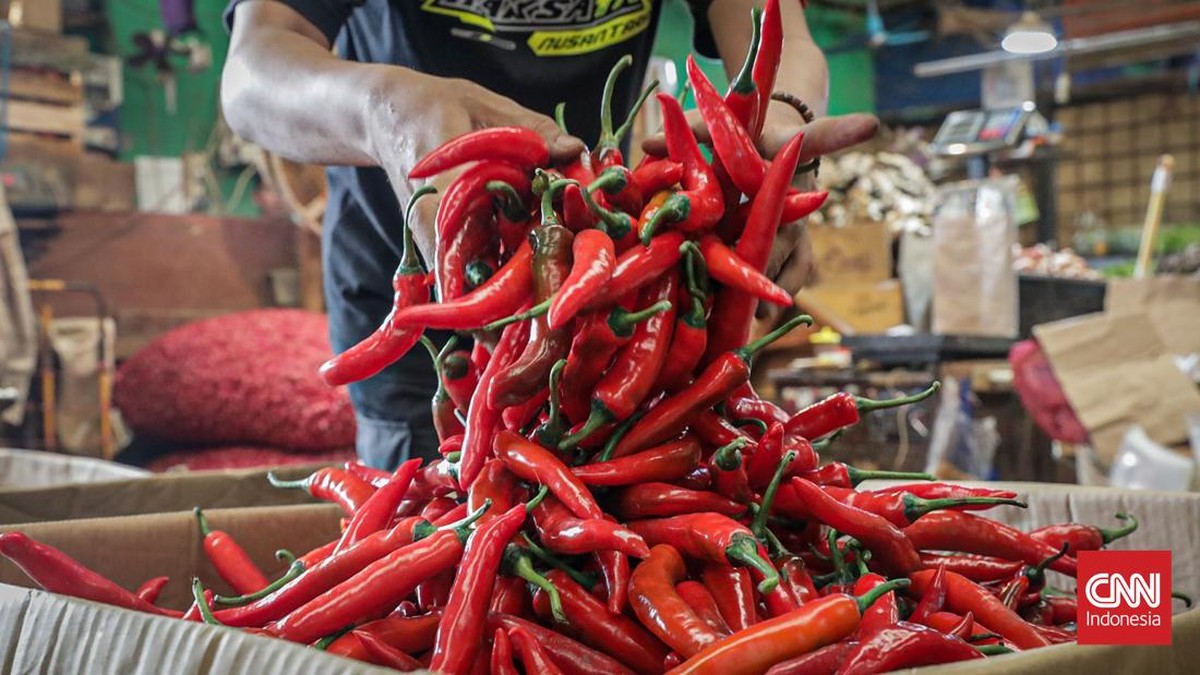 Harga Cabai Naik Jelang Iduladha