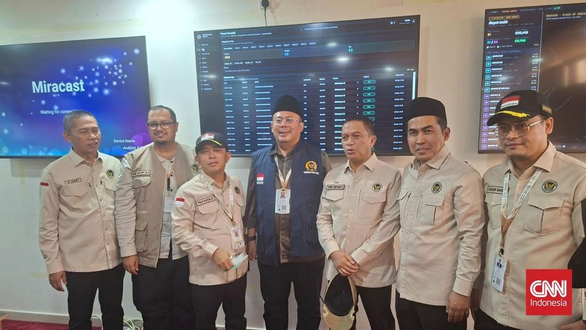 Timwas Haji DPR Tinjau Pusat Komando Pengendali Ibadah Haji: Keren