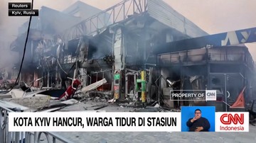 VIDEO: Kota Kyiv Hancur Usai Dibombardir Rusia