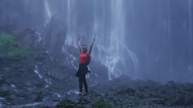 Keindahan Tumpak Sewu Niagara Indonesia yang Dikunjungi Luna Maya