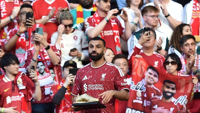 Perpisahan Liverpool dengan Mohamed Salah dan Andy Robertson