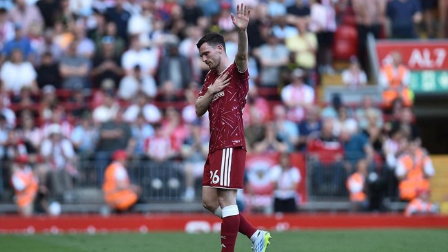 Perpisahan Liverpool dengan Mohamed Salah dan Andy Robertson