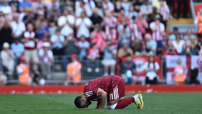 Perpisahan Liverpool dengan Mohamed Salah dan Andy Robertson