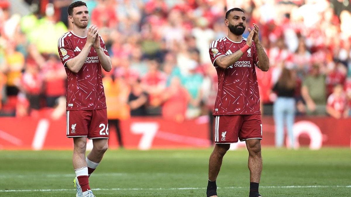 Perpisahan Liverpool dengan Mohamed Salah dan Andy Robertson
