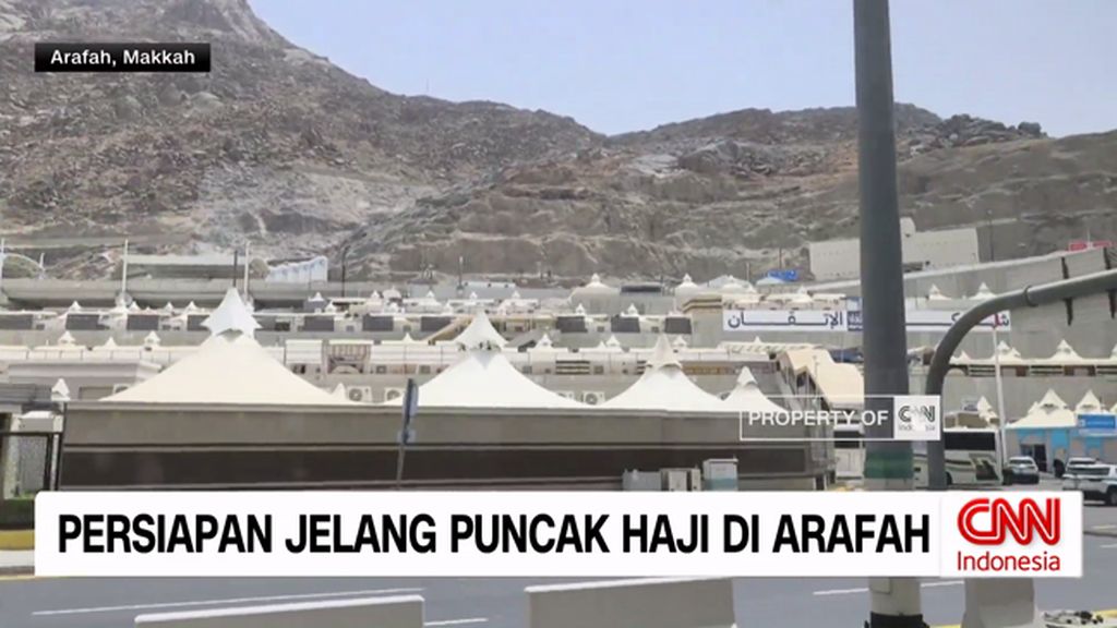 VIDEO: Persiapan Jelang Puncak Haji di Arafah