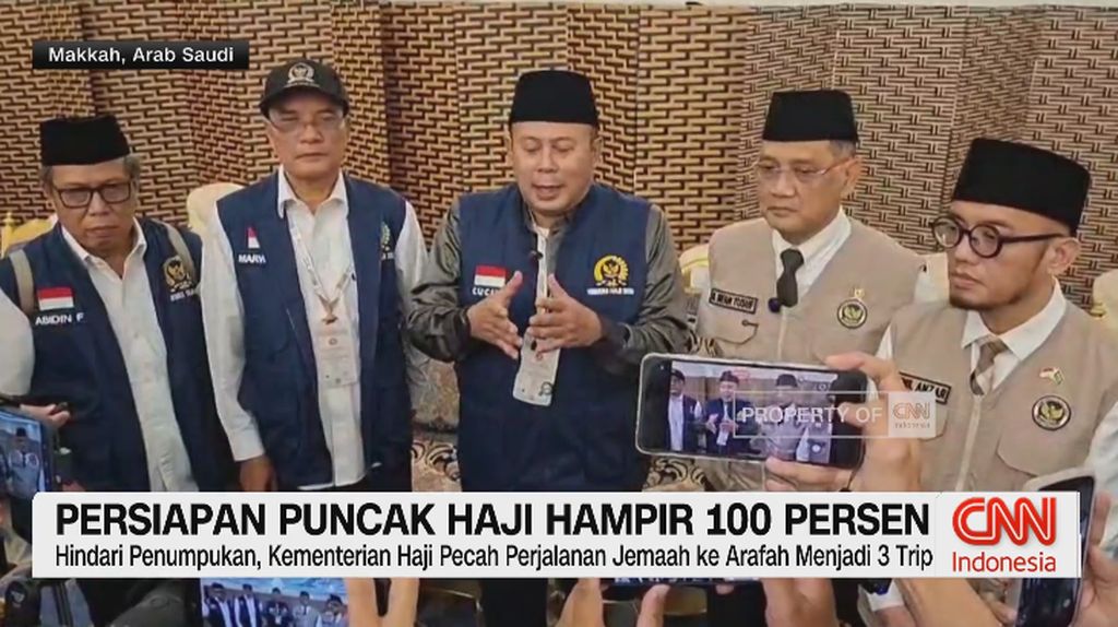 VIDEO: Persiapan Puncak Haji Hampir 100 Persen