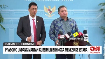 VIDEO: Prabowo Undang Mantan Gubernur BI hingga Menkeu ke Istana
