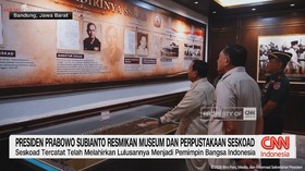 Presiden Prabowo Subianto Resmikan Museum dan Perpustakaan Seskoad