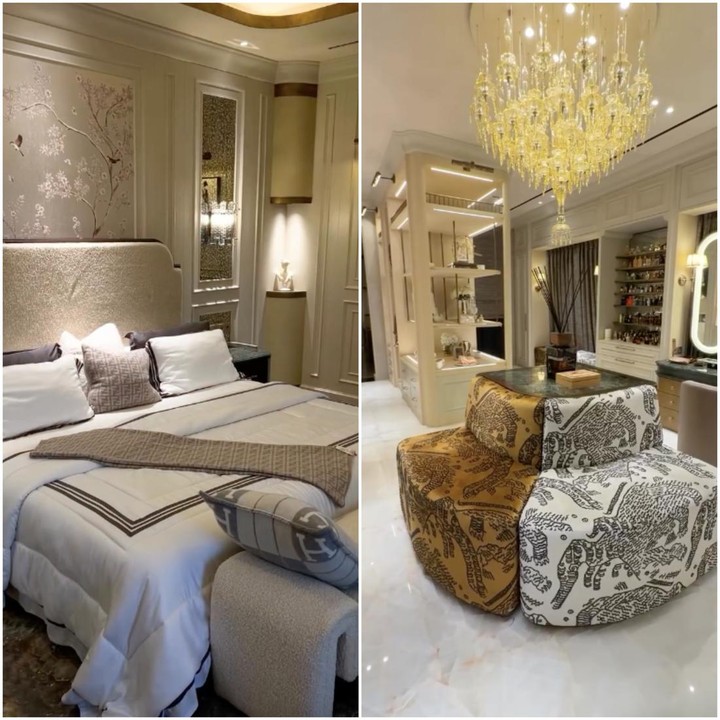 <p>Kamar terakhir adalah area <em>master bedroom</em> atau kamar utama tempat Tasya banyak menghabiskan waktunya. Kamar ini didesain begitu mewah dan elegan dengan <em>chandelier</em> dan <em>walk in closet</em> yang di-<em>custom</em> khusus oleh sang selebgram. (Foto: Instagram @tasyafarasya)</p>