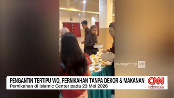 VIDEO: Pengantin Tertipu WO, Pernikahan Tanpa Dekorasi dan Makanan