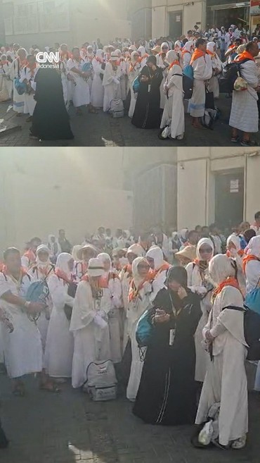 Jemaah Haji Indonesia Mulai Diberangkatkan ke Arafah