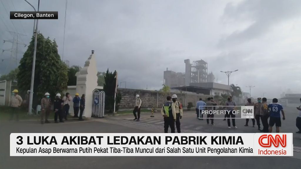 VIDEO: 3 Luka Akibat Ledakan Pabrik Kimia