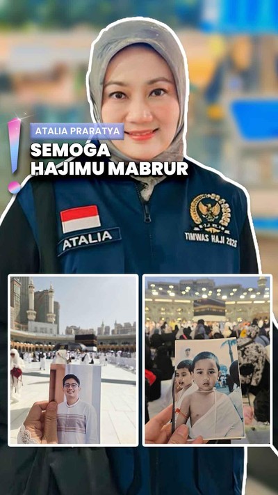 Video: Tepat 4 Tahun Kematian Eril, Atalia Praratya Badal Haji untuk Putranya