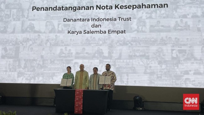 Danantara Indonesia Trust meluncurkan kemitraan strategis dengan menandatangani nota kesepahaman bersama Kementerian Kesehatan, Yayasan Karya Salemba Empat, serta Museum dan Cagar Budaya atau Indonesia Heritage Agency pada Senin (25/5).