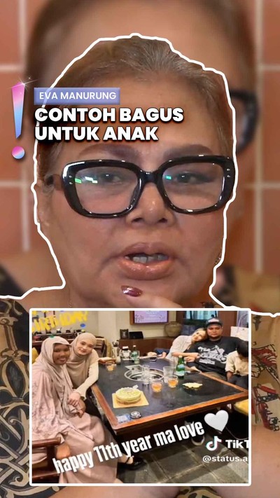 Video: Eva Manurung Puji Harmonisnya Hubungan Virgoun-Inara di Ultah Starla
