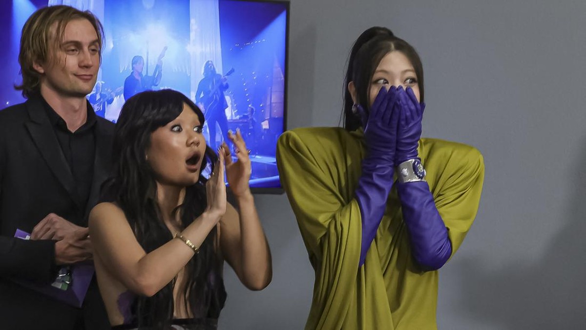 Golden menambah koleksi piala mereka dengan memenangkan penghargaan di American Music Awards 2026. (Photo by Ian Maule/AFP)