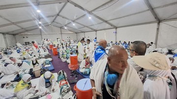 Panas Ekstrem, Jemaah Haji Diimbau Tak Keluar Tenda Jam 10.00-16.00