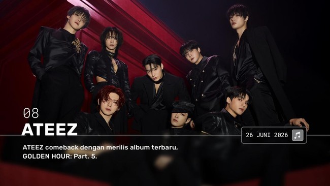INTIP: 9 Idol Kpop Comeback Juni 2026