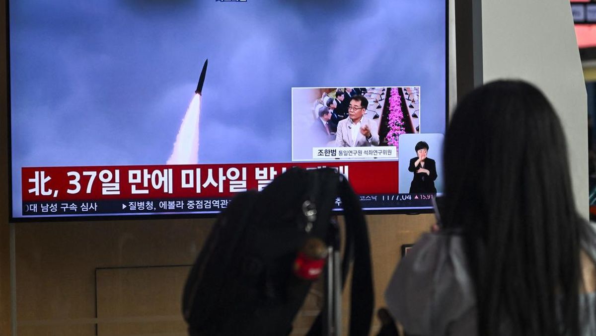 Kim Jong Un Uji Coba Rudal Misterius Korut