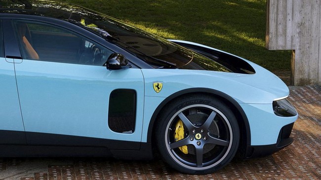 Ferrari's first fully electric car