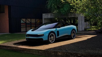 Ferrari's first fully electric car "Luce" in this handout image obtained by Reuters May 25, 2026, after the luxury sports car maker unveiled the model.  Ferrari/Handout via REUTERS   THIS IMAGE HAS BEEN SUPPLIED AND PROCESSED BY A THIRD PARTY AND IS
