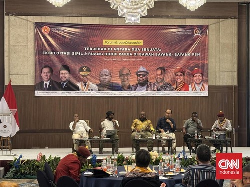 Wakil Ketua Dewan Pimpinan Daerah (DPD) RI periode 2024-2029, Yorrys Raweyai, mengungkapkan eksploitasi di Papua saat ini menjadi semakin parah karena adanya Program Strategis Nasional (PSN) yang secara masif mengalihfungsikan lahan hutan untuk perke