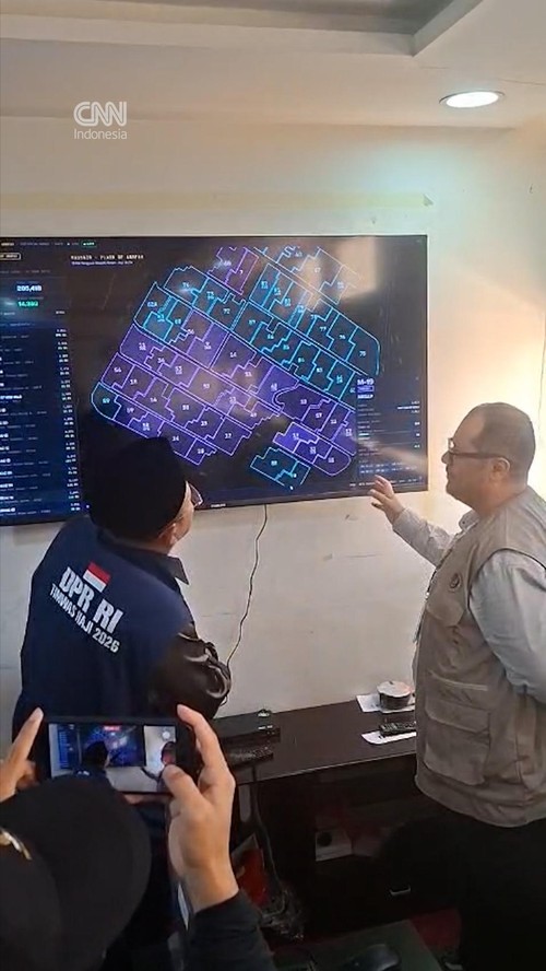 Mengunjungi Pusat Komando Haji di Makkah