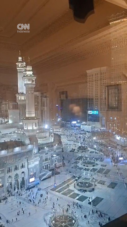 Jemaah Bergerak ke Arafah, Suasana Masjidil Haram Mulai Sepi