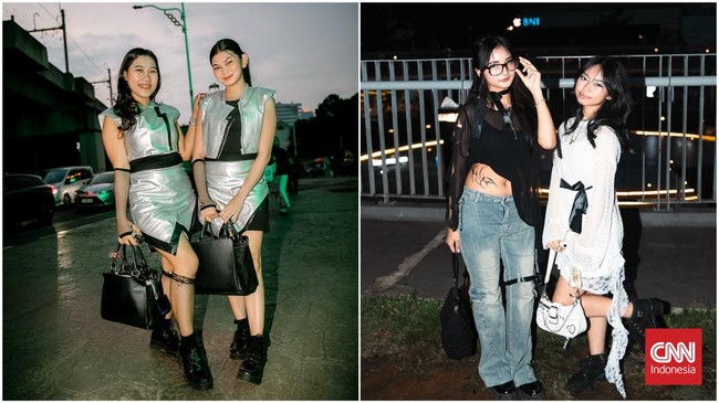 Kawasan Blok M kembali menjadi salah satu ruang favorit bagi generasi muda, khususnya Gen Z, untuk berkumpul dan mengekspresikan gaya hidup mereka. (CNN Indonesia/Adi ibrahim)
