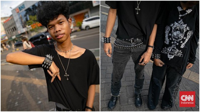 Kawasan Blok M kembali menjadi salah satu ruang favorit bagi generasi muda, khususnya Gen Z, untuk berkumpul dan mengekspresikan gaya hidup mereka. (CNN Indonesia/Adi ibrahim)