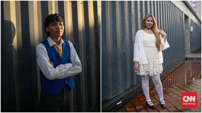 Kawasan Blok M kembali menjadi salah satu ruang favorit bagi generasi muda, khususnya Gen Z, untuk berkumpul dan mengekspresikan gaya hidup mereka. (CNN Indonesia/Adi ibrahim)