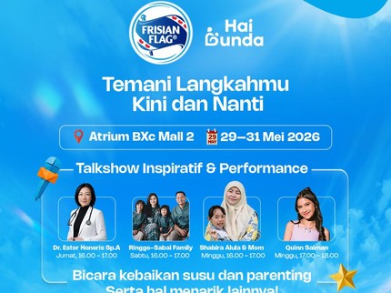 Dimulai Besok, Yuk Ajak Si Kecil Quality Time di 'Frisian Flag Temani Langkahmu Kini dan Nanti' selama 3 hari