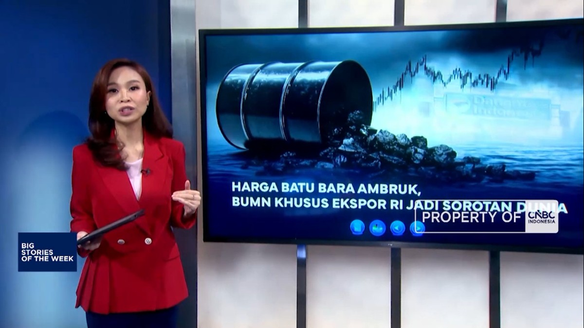Video:Harga Batu Bara Ambruk, BUMN Khusus Ekspor RI Jadi Sorotan Dunia