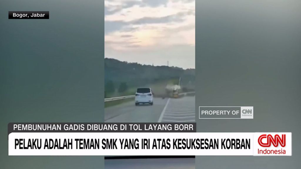 VIDEO: Jejak Pembunuhan Gadis Dibuang di Tol Layang BORR