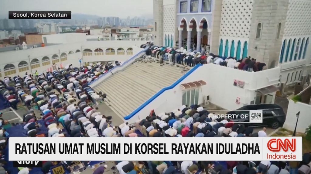 VIDEO: Umat Muslim di Korea Selatan dan Rusia Rayakan Iduladha