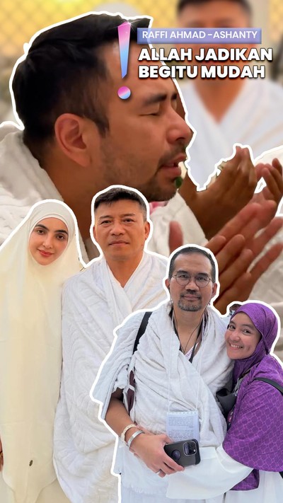 Video: Rasa Syukur Raffi, Ashanty dan Intan Nuraini Selesaikan Rangkaian Haji
