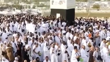 Momen Jutaan Jemaah Haji Jalani Wukuf di Padang Arafah